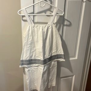 Whit TWO for Anthropologie mini dress with overlay